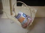 Dekorativer Landhausstil Shabby Chic Metall Zeitungsständer Dekorativer Landhausstil Shabby Chic Metall Zeitungsständer